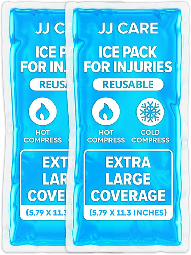 Ice packs for injuries - for,